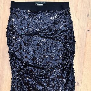 Sequin Midi Skirt